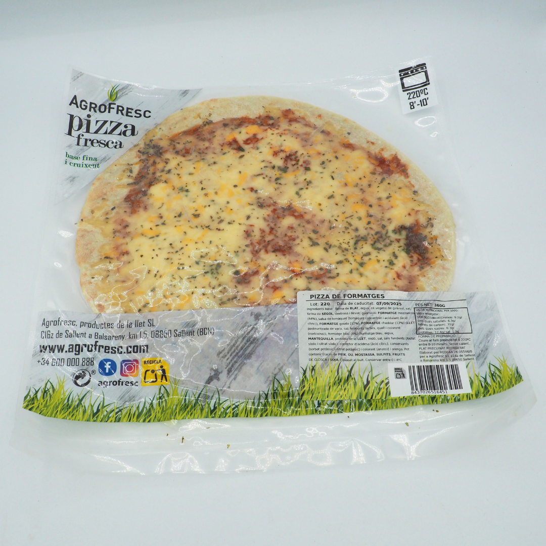 PIZZA DE FORMATGES - Imatge 1